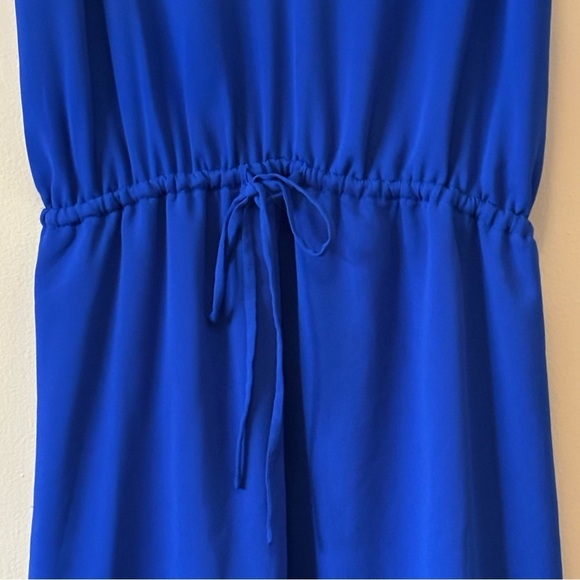 Babaton| Aritzia| Pretty ‘Casimir’ Dress in Royal Blue Lightweight V-Neck Sz XXS - Picture 4 of 6